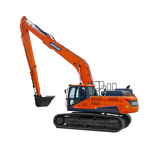 Excavadora de brazo largo para trabajos de gran alcance