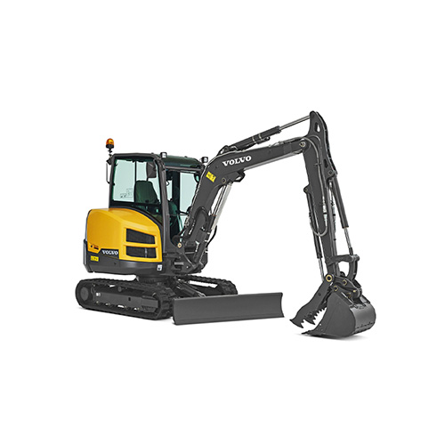 Miniexcavadora para trabajos en espacios reducidos