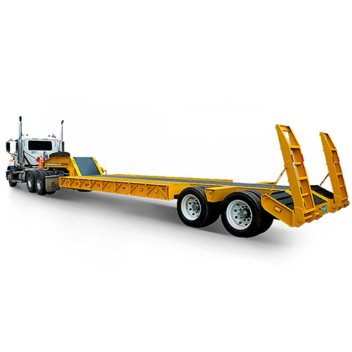Equipo de transporte de maquinaria pesada